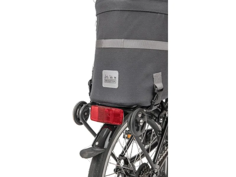 Brompton Borough Roller Rack Bag in Dark Grey-4