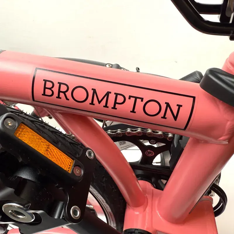 Brompton C-Line Decal Set in Matt Black