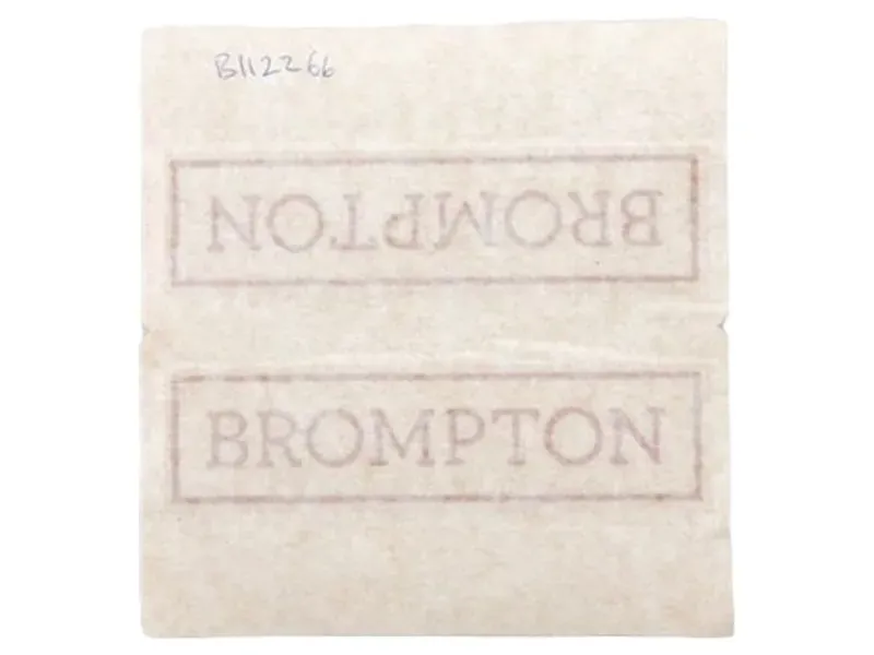 Brompton C-Line Decal Set in Matt Black-1