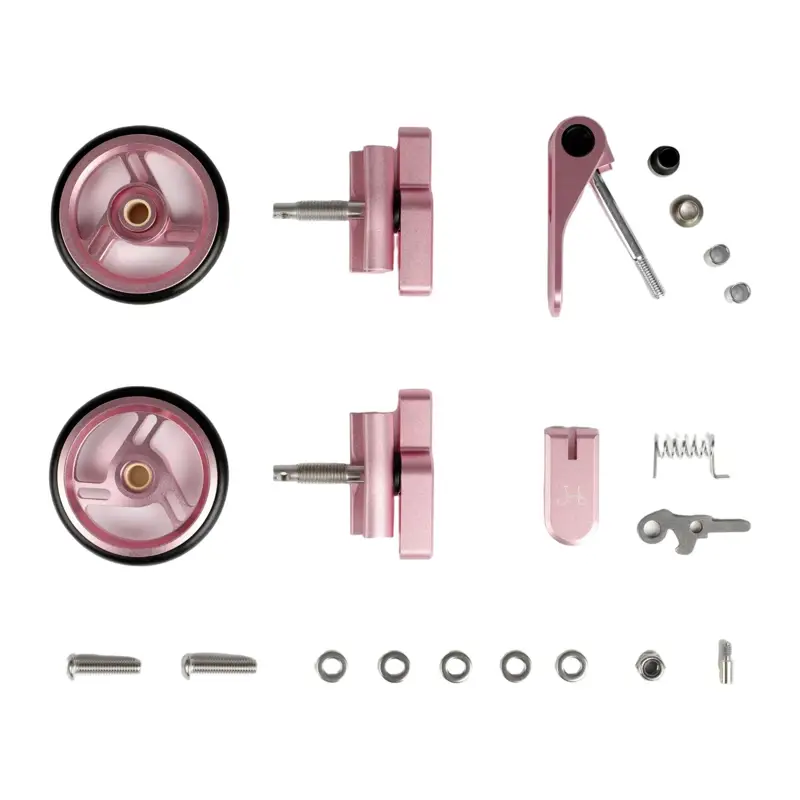 Balfes Bikes Brompton Colourlab Touch Points in Pink | Free postage over £30, £10 off first order, price match & 0% finance.