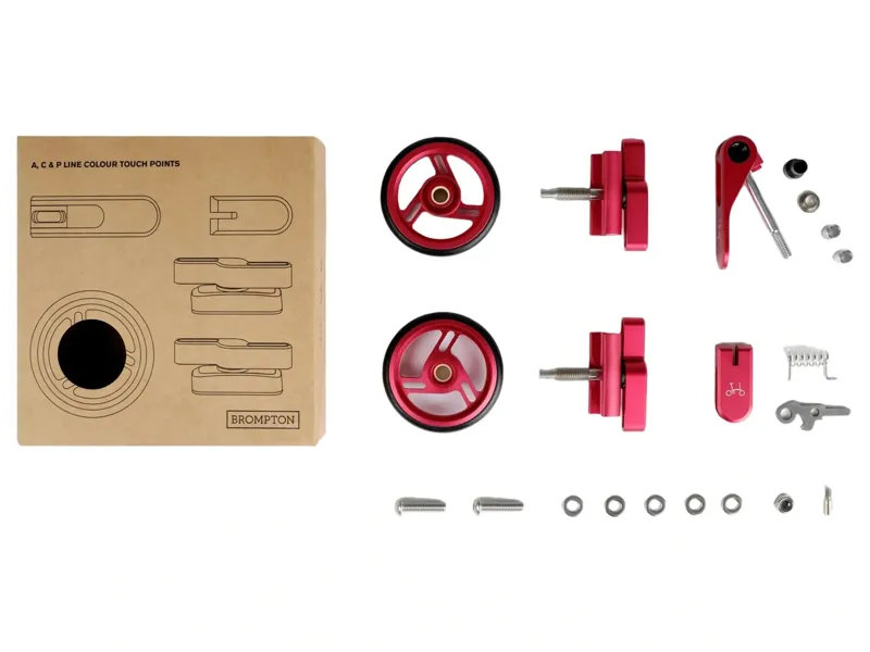 Brompton Colourlab Touch Points in Red-1