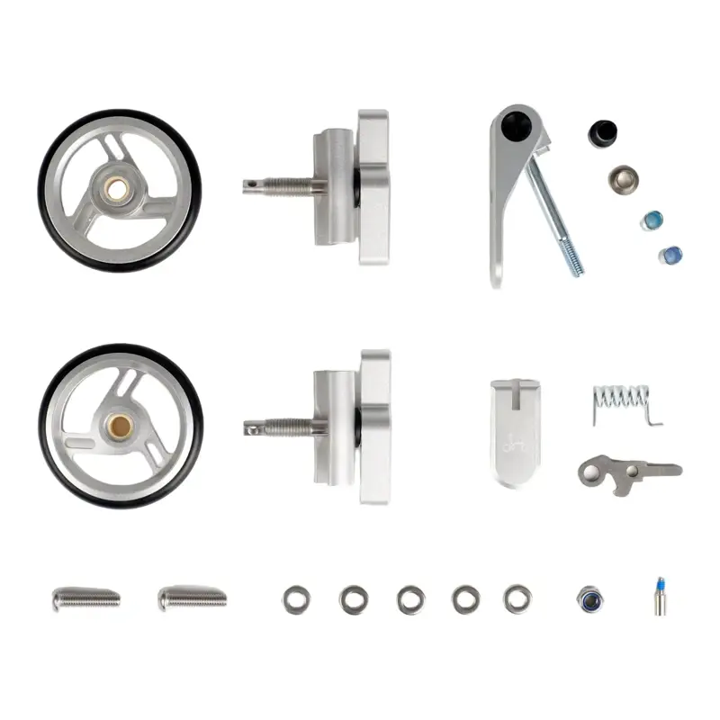 Balfes Bikes Brompton Colourlab Touch Points in Silver | Free postage over £30, £10 off first order, price match & 0% finance.