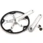 Brompton Spider Type Complete Crankset 54T in Silver