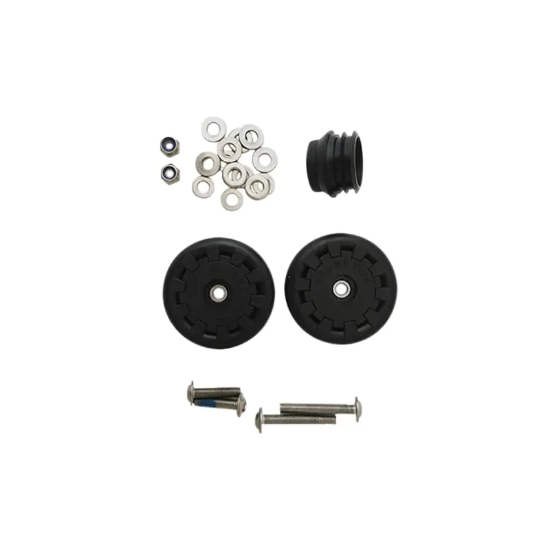 Balfes Bikes Brompton Eazy Wheel rollers with fittings - 6mm holes Pair | Free postage over £30, £10 off first order, price match & 0% finance.