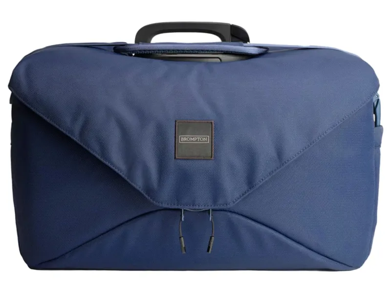 Brompton Electric Zip Bag Large + Frame in Navy