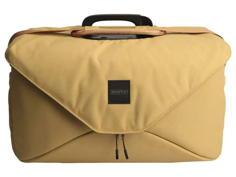 Brompton Electric Zip Bag Large + Frame in Sand