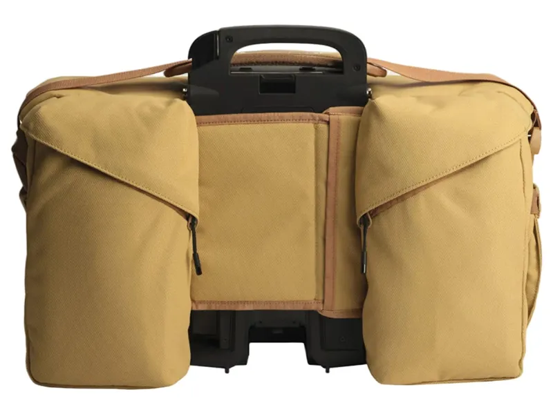 Brompton Electric Zip Bag Large + Frame in Sand-2