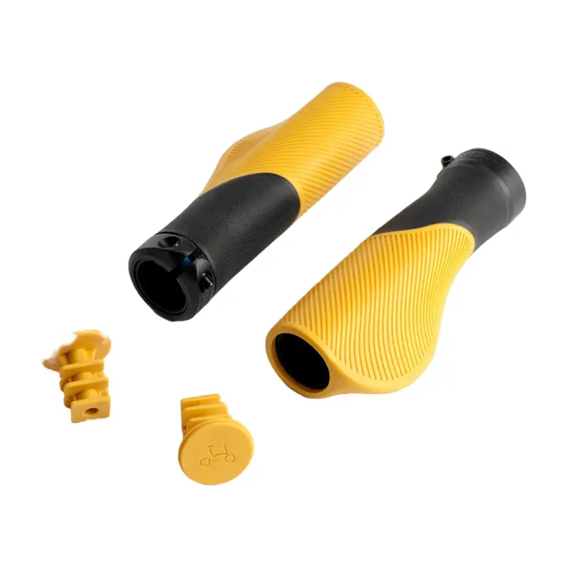 Balfes Bikes Brompton Ergonomic Grips in Gold | Free postage over £30, £10 off first order, price match & 0% finance.