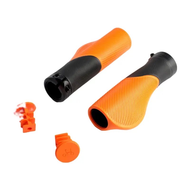 Balfes Bikes Brompton Ergonomic Grips in Orange | Free postage over £30, £10 off first order, price match & 0% finance.
