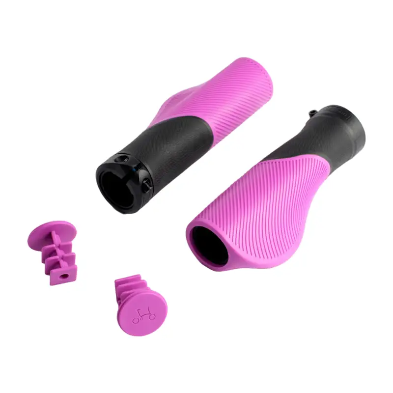 Balfes Bikes Brompton Ergonomic Grips in Purple | Free postage over £30, £10 off first order, price match & 0% finance.
