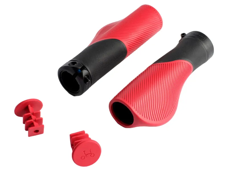 Brompton Ergonomic Grips in Red