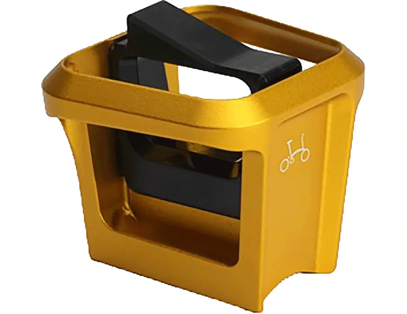 Brompton ColourLab Forged Front Carrier Block in Gold