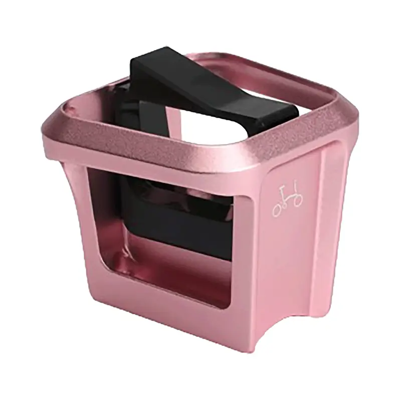 Balfes Bikes Brompton ColourLab Forged Front Carrier Block in Pink | Free postage over £30, £10 off first order, price match & 0% finance.