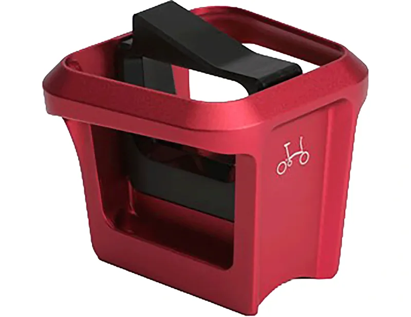 Brompton ColourLab Forged Front Carrier Block in Red