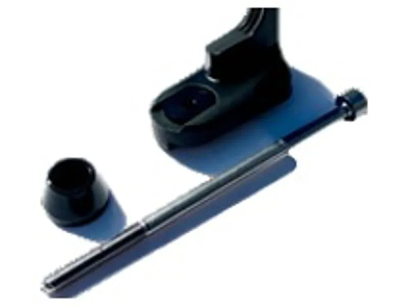 Brompton Front Wheel Axle and Fixings with Hook for T Line in Black