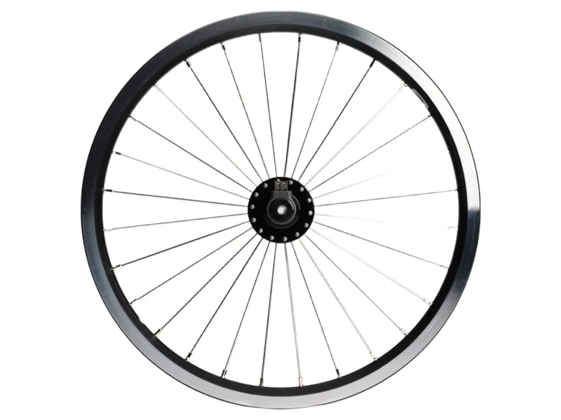 Balfes Bikes Brompton Front Wheel Hub Dynamo + Fittings Sv8 in Black/Silver | Free postage over £30, £10 off first order, price match & 0% finance.