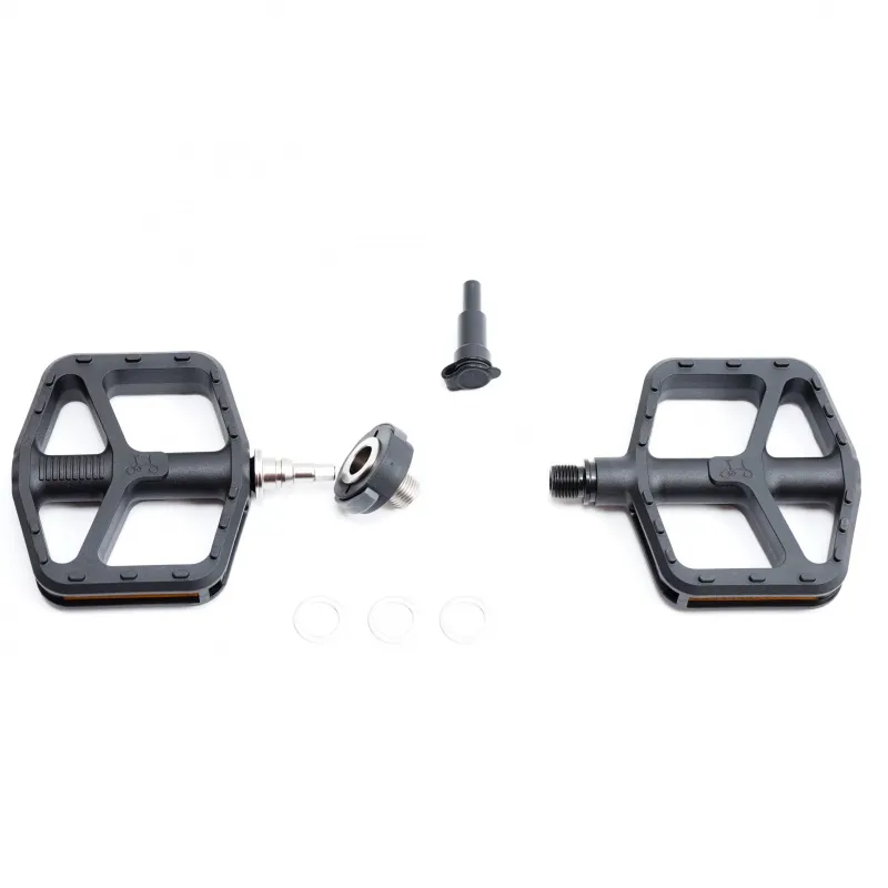 Brompton G Line QR Pedal Set Large Platform in Black-1