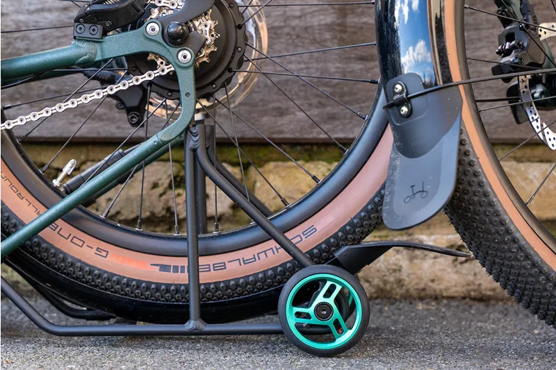 Brompton G Line Roller Wheel Pair in Green-4