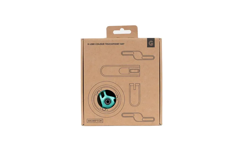 Brompton G Line Roller Wheel Pair in Green-5