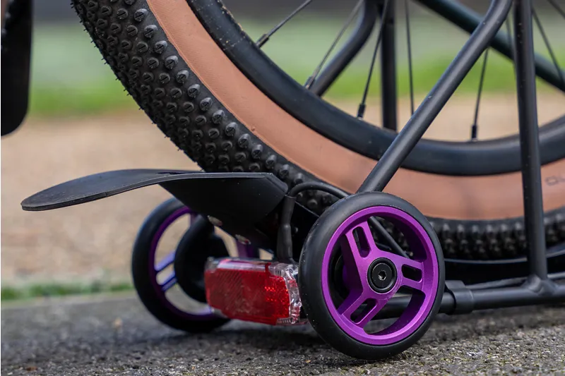 Brompton G Line Roller Wheel Pair in Purple-2