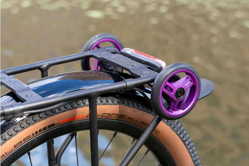 Brompton G Line Roller Wheel Pair in Purple-4