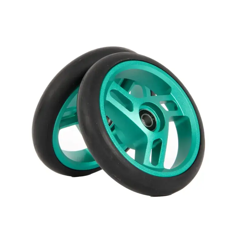 Balfes Bikes Brompton G Line Roller Wheel Pair in Green | Free postage over £30, £10 off first order, price match & 0% finance.