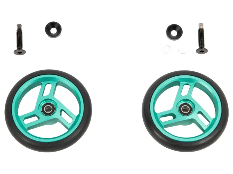 Brompton G Line Roller Wheel Pair in Green-1