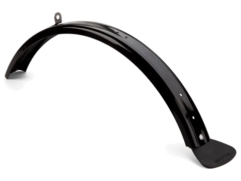 Brompton Mudguard Blade + Flap Only - Rear - L version Black