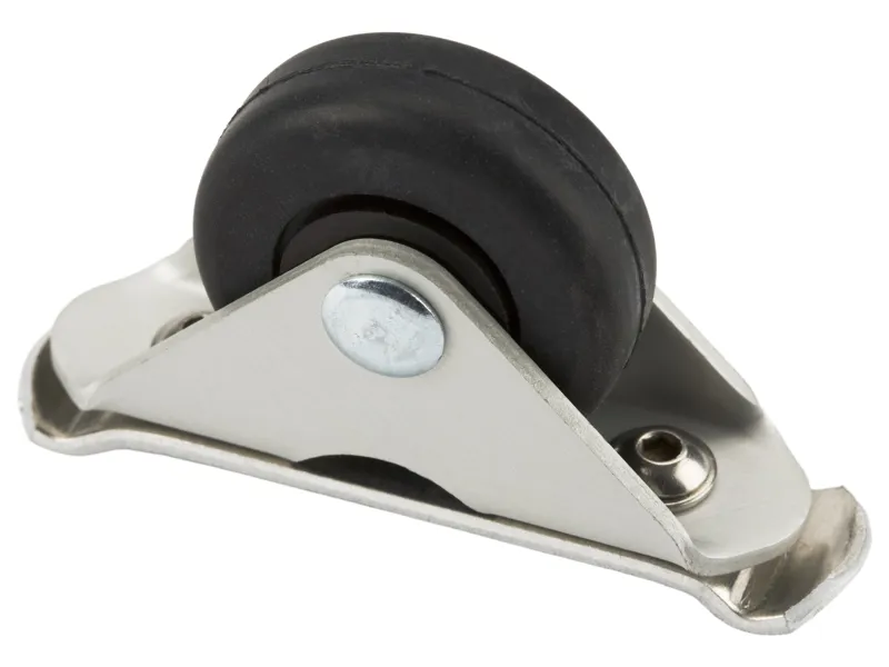 Brompton Mudguard Roller + Fittings Only - L version Silver/Black