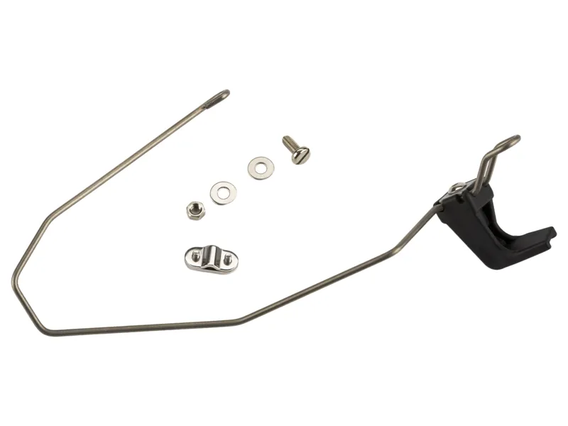 Brompton Mudguard Stay Incl Fittings + Hook - Front Titanium