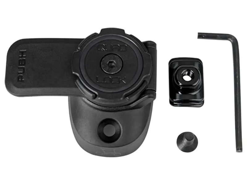 Brompton Quadlock Phone Mount for T Line Without Adaptor in Black