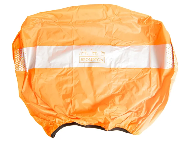 Brompton Rain Resistant Large Front Luggage Cover in Orange