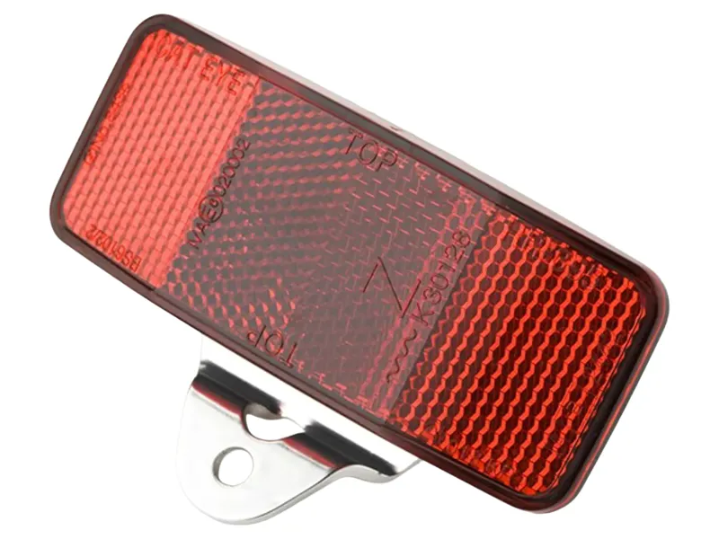 Brompton Rear Reflector + fittings- L/E versions in Silver