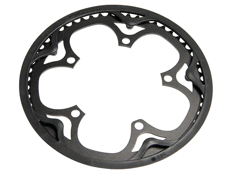 Brompton Replacement Chain Ring and Guard Only - Spider Type -  54T in Black