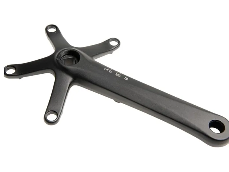 Brompton Replacement Crank Only - Spider Type - RH in Black