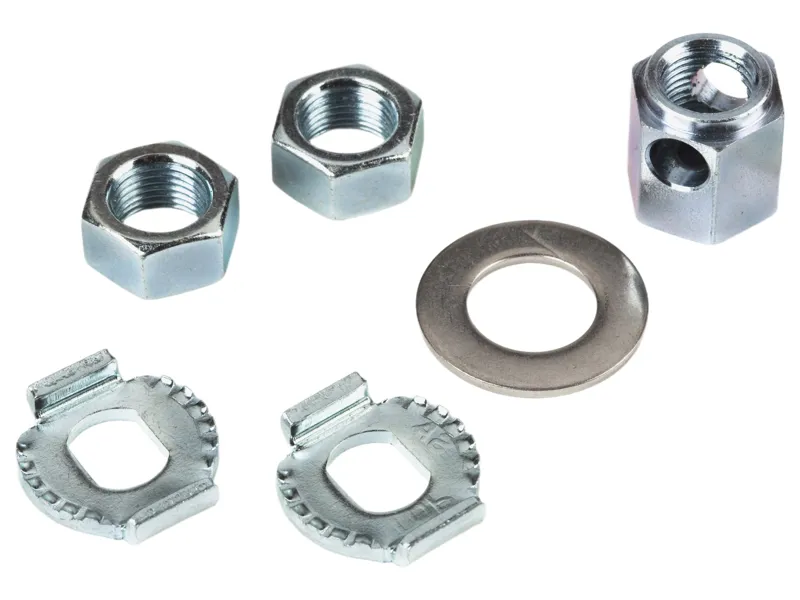 Brompton Replacement Rear Wheel Axle Fittings for 3 and 6 speed Sturmey hubs