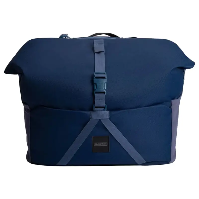 Balfes Bikes Brompton Rolltop Bag L + Frame in Navy | Free postage over £30, £10 off first order, price match & 0% finance.