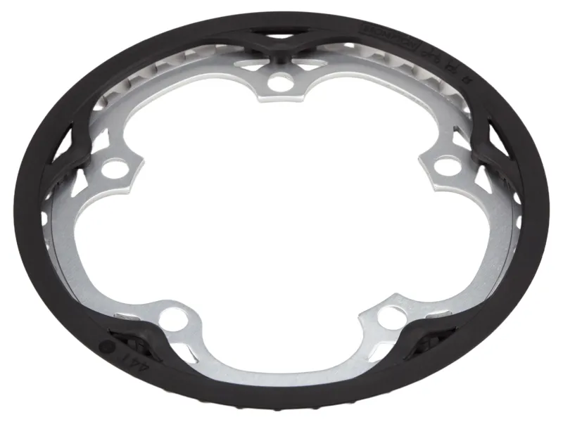 Brompton Spider type Chain ring + Guard 44T Silver