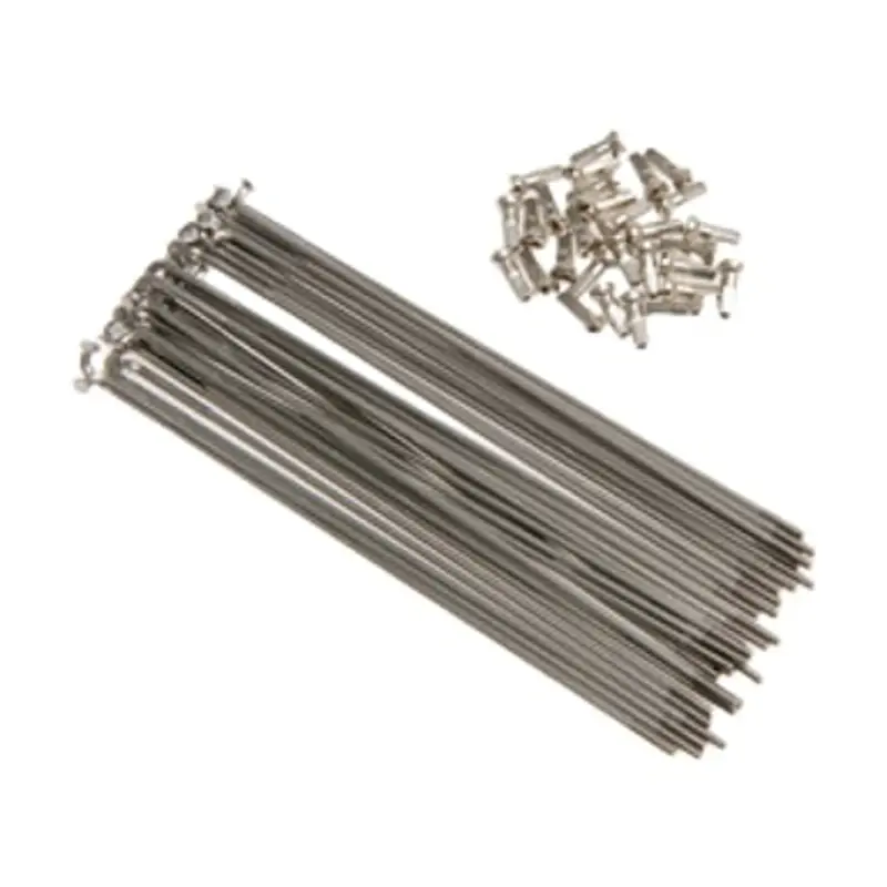 Balfes Bikes Brompton Spoke/Nipple Set 14g Plain Gauge - 145mm | Free postage over £30, £10 off first order, price match & 0% finance.