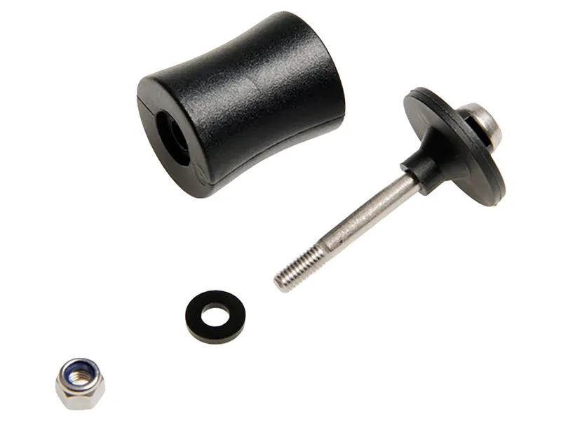Brompton Standard Suspension Block Complete Set inc bolt and disc in Black