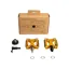 Brompton Superlight Quick Release Pedals in Gold