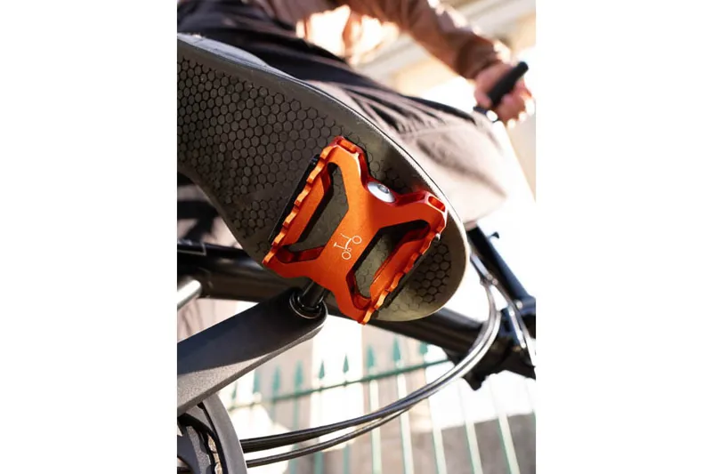 Brompton Superlight Quick Release Pedals in Orange-4