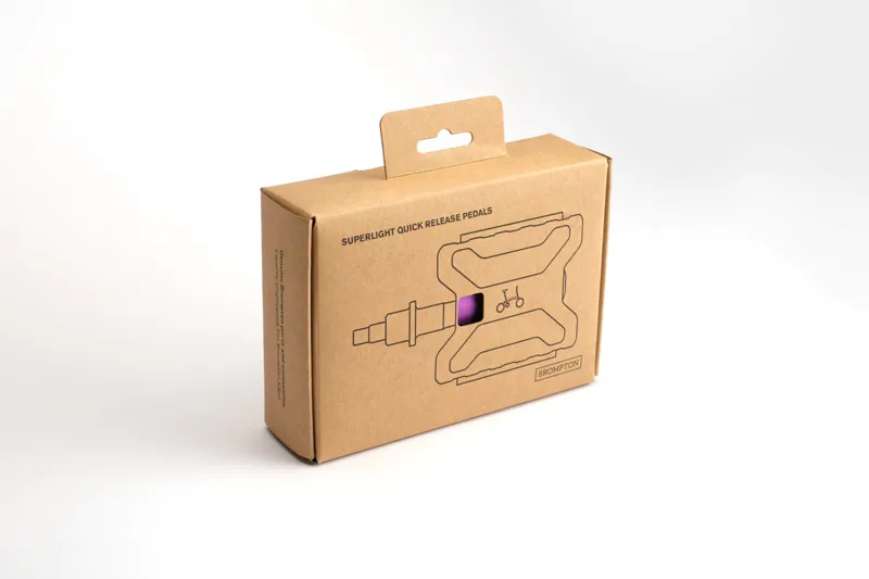 Brompton Superlight Quick Release Pedals in Purple-4