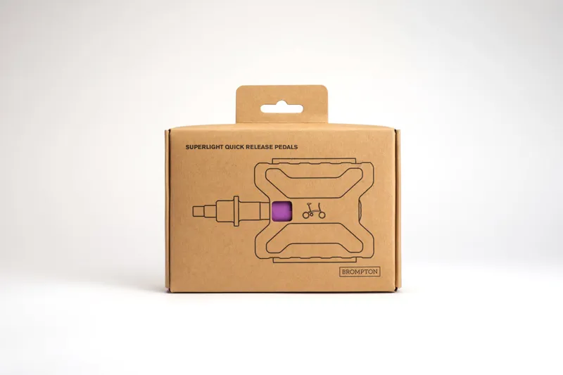 Brompton Superlight Quick Release Pedals in Purple-6