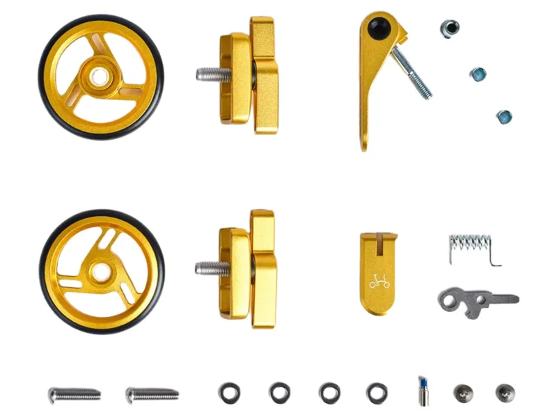 Brompton T Line Colour Touch Points Set in Gold