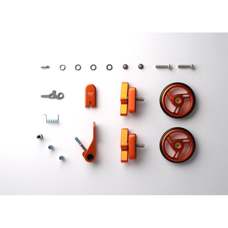 Balfes Bikes Brompton T Line Non-Electric Touchpoint in Orange | Free postage over £30, £10 off first order, price match & 0% finance.