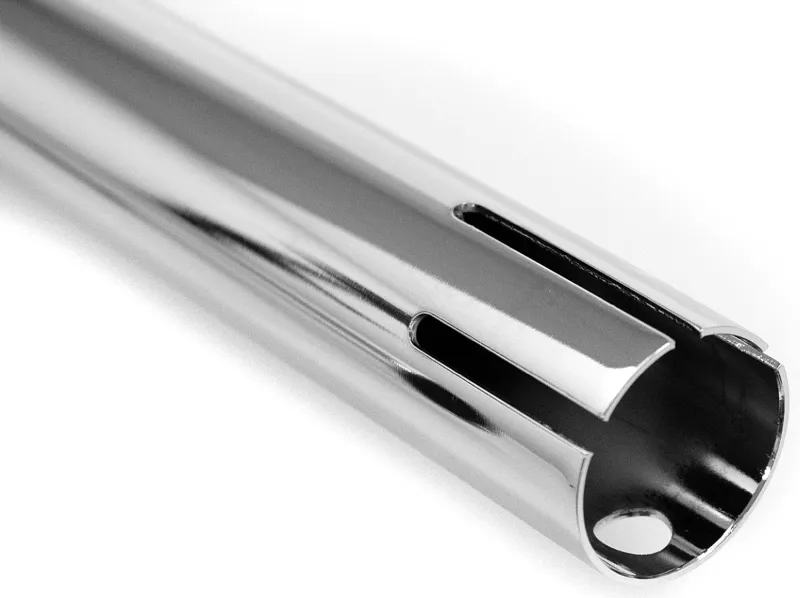 Brompton Telescopic Seat Post Steel Snap-fit in Silver-2