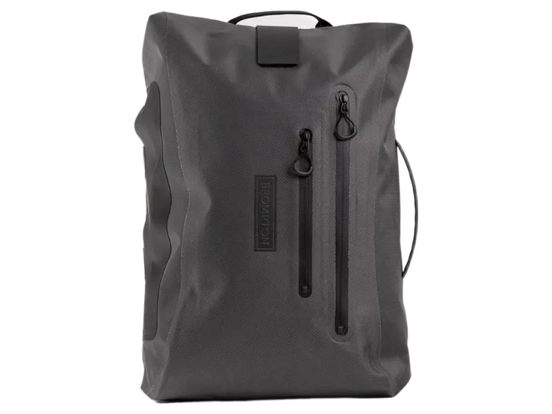 Brompton Waterproof Backpack + Frame in Anthracite-2