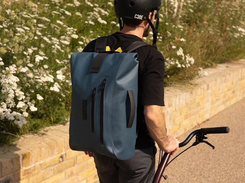 Brompton Waterproof Backpack + Frame in Cobalt-8