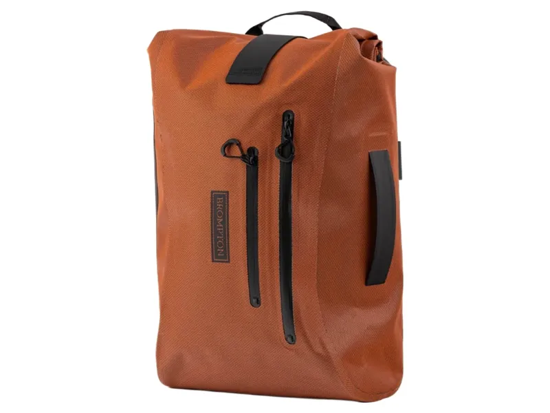Brompton Waterproof Backpack + Frame in Copper-3
